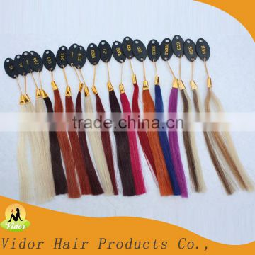 32kinds of color OEM,ODM human hair color chart