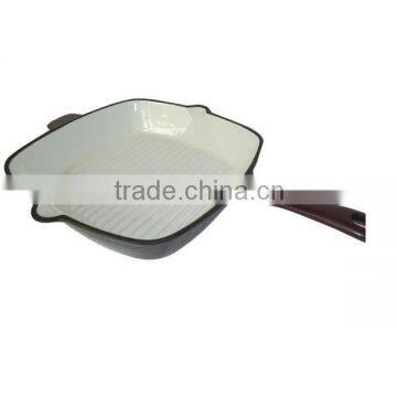 cast iron enamel pan