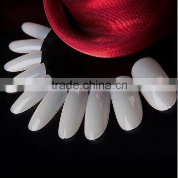 2015 HOT Sale different styles of acrylic white full covered false tips nail