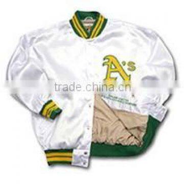 white bomber jacket / white bomber jackets with sublimated inner linning