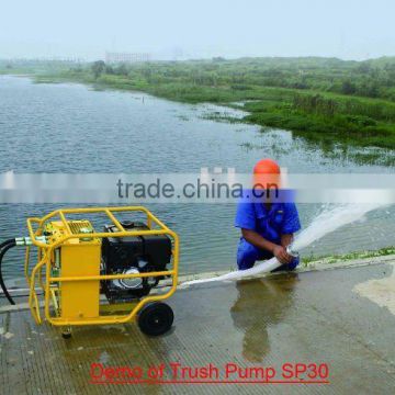 urban gas pipeline emergency repairing trash pump