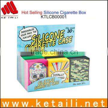 Hotselling Product silicone tips electronic cigarette holder cigarette rack cigarette display cabinet box