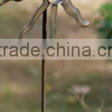 windmill stakes metal garden stake decoration ornament