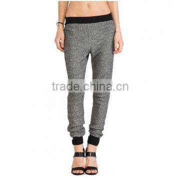 Wholesale cheap womens custom cotton polyester sweatpants