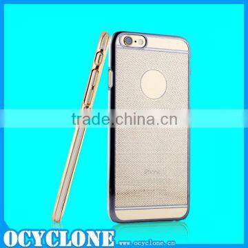 Hot selling new design Meephone case for iphone 6 with electroplate pattern