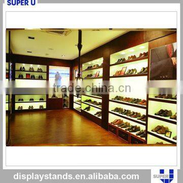 Tailor Made Retail Wooden shoes Store Display Furniture