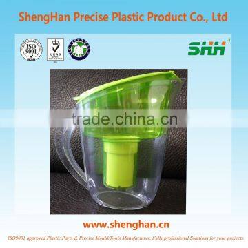 OEM New Designed Plastic Injection Molding ABS, PC,PE,PP, Nylon plastic kettle with ISO certificate made in China