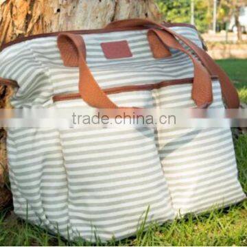 Canvas Diaper Baby Bag photo-6