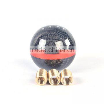 Car Real Carbon Fiber Gear Shift Knob Ball photo-3