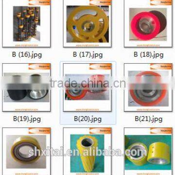Pu Rubber Roller conveyor roller