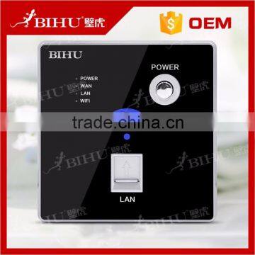 factory sale embedded wall USB WIFI socket wireless AP router 300Mbps