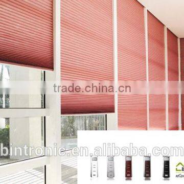 Bintronic Great Light Controlling Electric Honeycomb Shade Track And DC Electric Motor