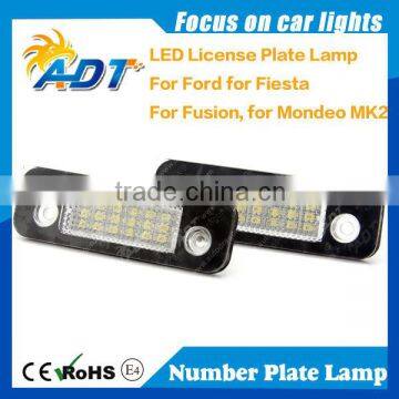 Canbus LED License Plate Light for Fusion Series for Mondeo mk2 with OEM Part No.