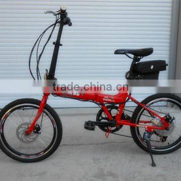 20 inch 250w CE certificated electric bicycle electric bike fast folding(Model PHX20F)