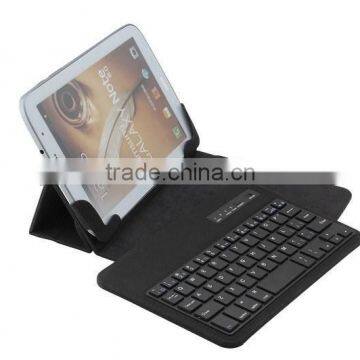 Tablet PC Universal Bluetooth Keyboard With Leather Case for Android Win IOS System Bluetooth 3.0 photo-4