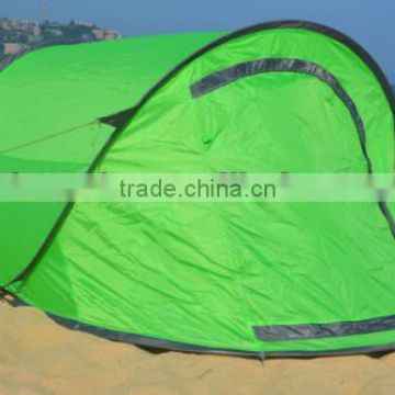 Green 2-3 Persons Camping Hiking Travelling Beach Shelter Pop Up Tent