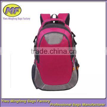 Peach Color Travel Camping Girls Backpack Bags BB011