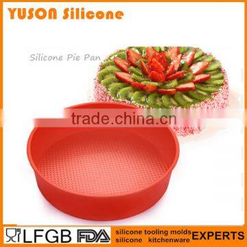 non stick silicone moon cake baking mould round