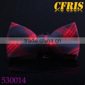 England Style Elegant Cotton Checkered Bow Ties