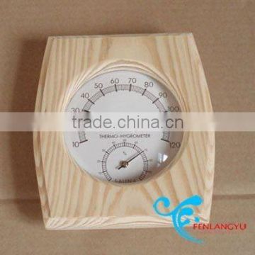 Sauna accessories(wooden thero-hygrometer)