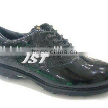 men's and women's fashion leather golf shoes