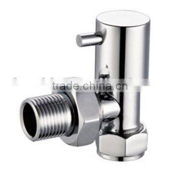 Radiator Valves Chrome Lockshield