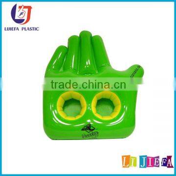 Inflatable Hand With Can Holder