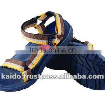 Custom color full size leather sandal slipper flip flop for men