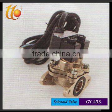 Casting two-flow control solenoid vavle