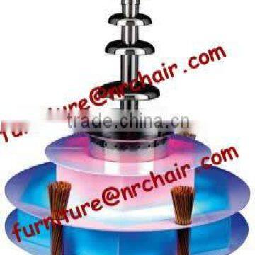 acrylic LED Chocolate Fountain Base