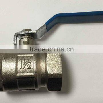 DN 50 BSPT ,NP thread made in china Ball valve,full flow ,female/female,flat lever handle