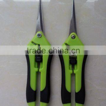 Micro blade scissor/hydroponics grade scissor/garden indoor handle tools vegetable scissor for hydroponics