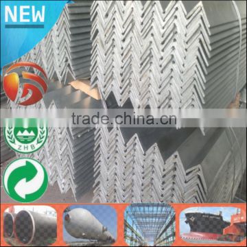 China Supplier steel section of angle bar sizes in S235JR