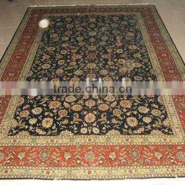 knotted silk carpets handmade silk carpets persian silk carpets