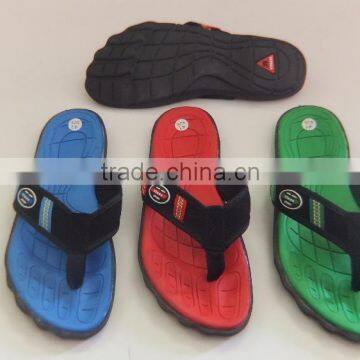 New style genuine leather flip flops for footwear and promotion,light and comforatable