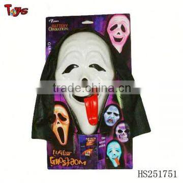 hot selling design flashing bleeding ghost mask