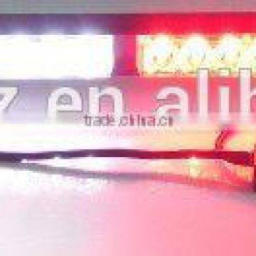 Arrow / Narrow Stick LED Traffic Advisor Strobe Light bar,LED Directional Warning Strobe Light Bar(SR-DL-127-8-Remote)1W per LED