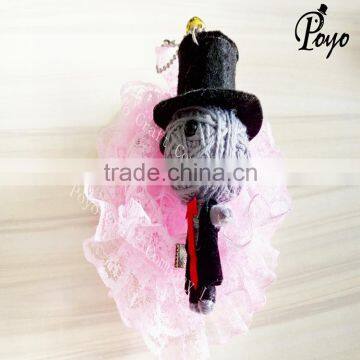 Cute Handmade Voodoo Doll Bag Pendant photo-4