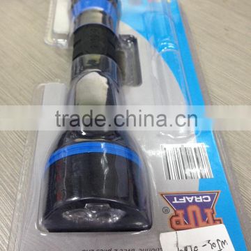 3 LED rubber flashlight torch