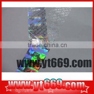 Security hologram sticker/Warranty VOID sticker