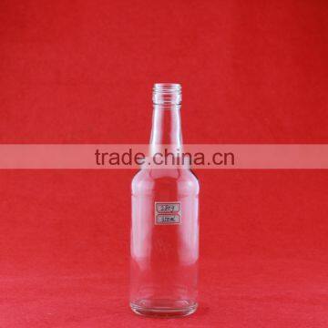 New design 300ml glass bottle empty water bottle glass water bottle