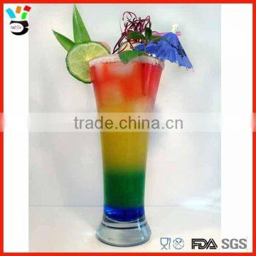 2015 hot selling glass item 350ml vintage barware cocktail mixing glass