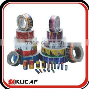 good quality adhesive tape custom logo printing stiker