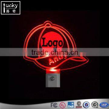 Table Acrylic 3D LED Night Light,Luminite Acrylic Glass LED Light