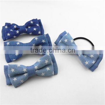 new fashion style satin ribbon flower for hair accessories