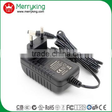 CE cUL UL KC listed3.5v 7.5v 12.5v ac to dc power adapter with blister packing