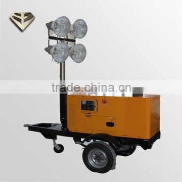 Construction Light Tower Diesel Generator 30KW/37.5KVA