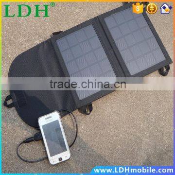 NEW 4Watt 5V Foldable Solar Charger For iphone/ Mobile Phones/Mobile Power Bank Charger Solar Panel Battery Charger