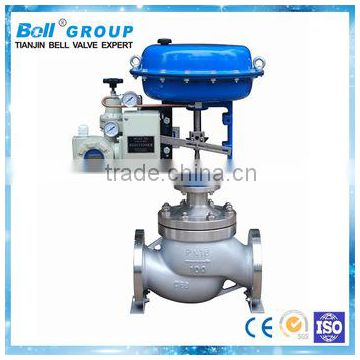 Pneumatic Single Seat Diaphragm Control Valve plus air filter