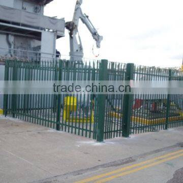 Higher breaking strength cyclone wire fence